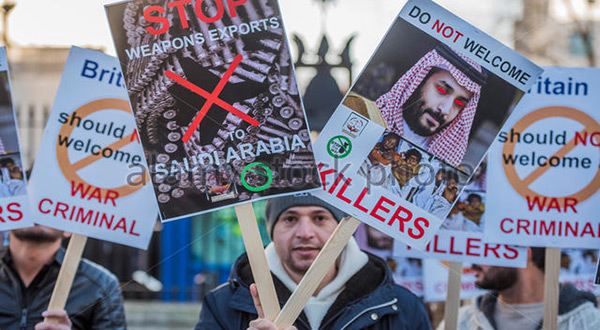 UK protesters